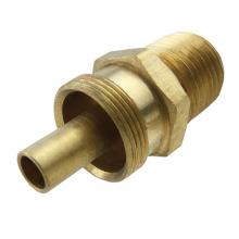 Paulin DB1492-6C - 3/8"x3/8" D.O.T. Air Brake Connector Body Brass