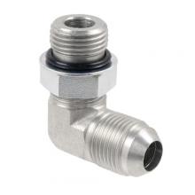 Paulin DSO349-16-12 - 1"x1-1/16-12" JIC 37° Flare Straight Thread O-Ring Elbow 90°