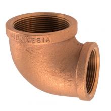 Paulin DC100-IH - 2"x1-1/2" Pipe Elbow 90° Reducing Cast Brass