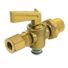 Paulin D27-6C - 3/8"x3/8" Drain Cock Plug Type Brass