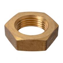 Paulin D111-B - 3/8X1/2" Pipe Lock Nut Brass