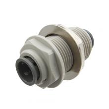 Paulin D6077-4 - 1/4"x1/4" John Guest PTC Bulkhead Union Acetal