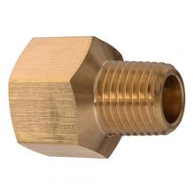 Paulin D120-CA - 3/8"x1/8" Pipe Adaptor Reducing Brass