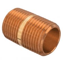 Paulin D112R-D - 1/2"x1-1/8" Pipe Close Nipple Brass