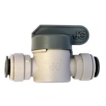 Paulin D6115-8 - 1/2" John Guest PTC Shut-Off Valve Acetal