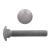 Hardware Essentials J-Bolt with Hex Nut (10"-24 x 1-7/8")