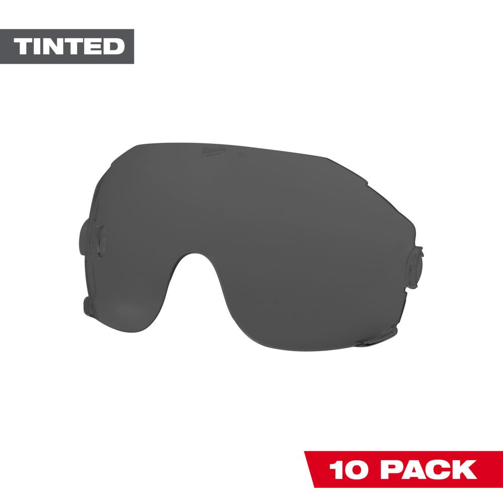 10pk Tinted Eye Visor Replacement Lenses<span class=' ItemWarning' style='display:block;'>Item is usually in stock, but we&#39;ll be in touch if there&#39;s a problem<br /></span>