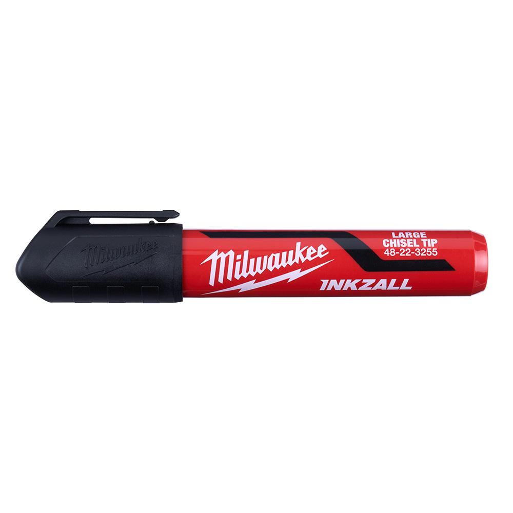 INKZALL™ Large Chisel Tip Black Marker<span class=' ItemWarning' style='display:block;'>Item is usually in stock, but we&#39;ll be in touch if there&#39;s a problem<br /></span>