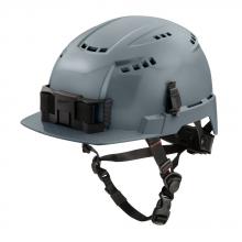 Milwaukee 48-73-1336 - Gray Front Brim Vented Helmet with BOLT™ - Type 2, Class C