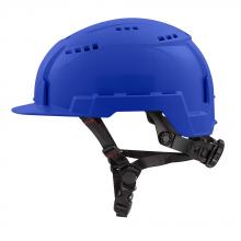 Milwaukee 48-73-1324 - Blue Front Brim Vented Safety Helmet (USA) - Type 2, Class C