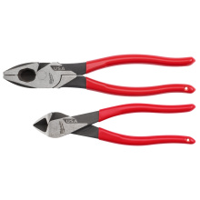 Milwaukee MT500-2 - 2PC Dipped Grip Cutting Pliers Set (USA)