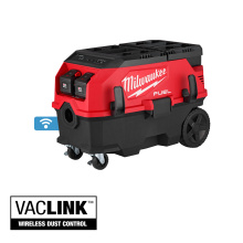 Milwaukee 0888-22HD - M18 FUEL 9 Gallon Dual Battery Dust Extractor w/ PACKOUT Compatibility and VACLINK Kit