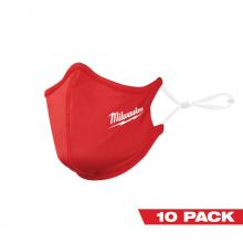 Milwaukee 48-73-4229 - 10PK Red 2-Layer Face Mask