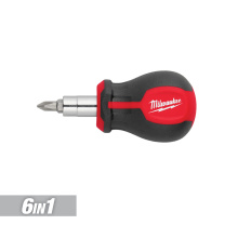 Milwaukee 48-22-2762 - 6-IN-1 Stubby Multi-Bit Screwdriver