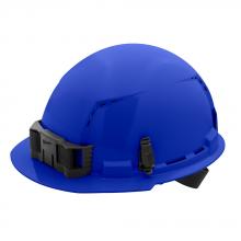 Milwaukee 48-73-1204 - Blue Front Brim Vented Hard Hat w/4pt Ratcheting Suspension - Type 1, Class C