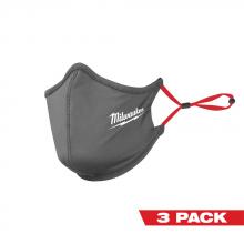 Milwaukee 48-73-4231 - 3PK Gray 2-Layer Face Mask