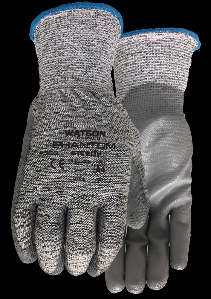 STEALTH PHANTOM A4 13GG LIGHTWEIGHT POLYURETHANE COATED - XS<span class=' ItemWarning' style='display:block;'>Item is usually in stock, but we&#39;ll be in touch if there&#39;s a problem<br /></span>