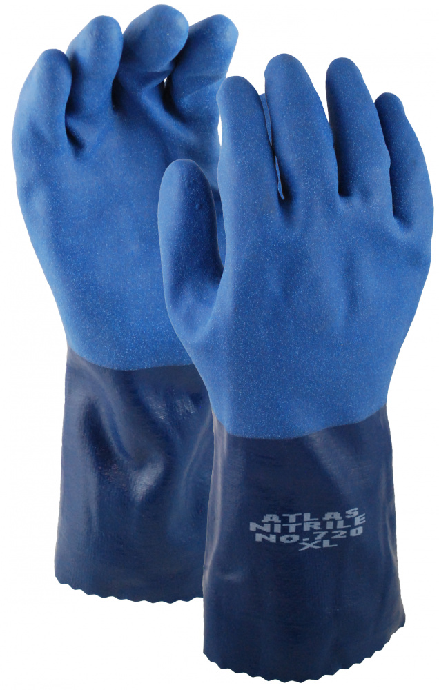 NITRILE PRO-720 DOUBLE DIPPED NITRILE 12 INCH GAUNTLET - X<span class=' ItemWarning' style='display:block;'>Item is usually in stock, but we&#39;ll be in touch if there&#39;s a problem<br /></span>