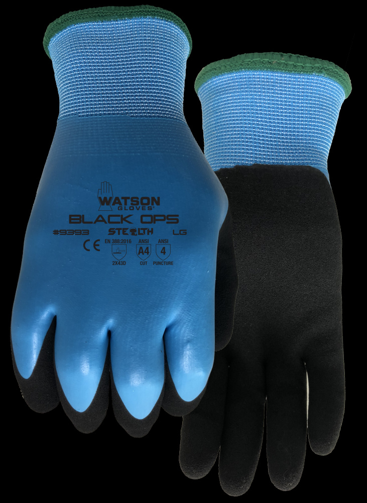 STEALTH BLACK OPS A4 DOUBLE DIP FOAM LATEX ACRYLIC LINED COATED - M<span class=' ItemWarning' style='display:block;'>Item is usually in stock, but we&#39;ll be in touch if there&#39;s a problem<br /></span>