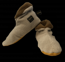 Watson Gloves 153-X - LADY BAA BAA WASTENOT FLEECE SLIPPERS-XLARGE