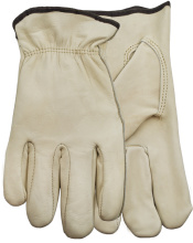 Watson Gloves 1653-M - MAN HANDLERS FULL GRAIN COWHIDE SLIP ON CUFF DRIVER - M