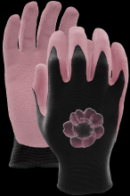 Watson Gloves 345-L - BOTANICAL D LITE FOAM RUBBER LATEX NYLON WOMENS GARDEN - M