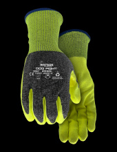 Watson Gloves 357-M - STEALTH DOG FIGHT A6 SANDY NITRILE COATED - M