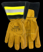 Watson Gloves 3774-XXL - POWERLINE A6 FULLGRAIN COW REFLECTIVE DOUG CUFF UTILITY - XXL