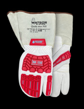Watson Gloves 9549TPR1F-L - VAN GOAT A7 FULL GOAT GAUNTLET 1 FINGER C100 LINED - L