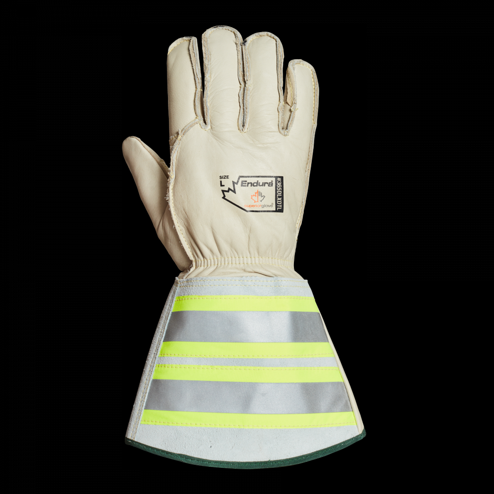 WINTER LINEMAN HIVIZ CUFFS<span class=' ItemWarning' style='display:block;'>Item is usually in stock, but we&#39;ll be in touch if there&#39;s a problem<br /></span>