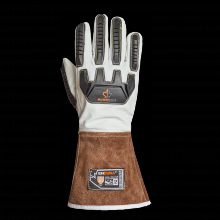 Superior Glove 378GKGVBG-2XL - CUT A6 IMPACT 2 6IN CUFFS
