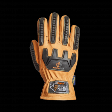 Superior Glove 378GOBBFC-2XL - CUT A4 IMPACT 3 FINGERCAPS