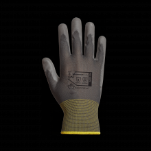 Superior Glove S13GPU-9 - LOW LINT NYLON + PU PALMS