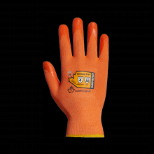 Superior Glove S18TAGOFN-8 - ORANGE HIVIZ ESD + CUT A4