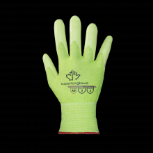 Superior Glove S21TXUGFN-7 - HIVIZ CUT A9 + FOAM NITRILE