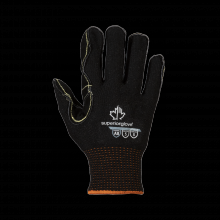 Superior Glove SBTAKLP-S - CUT A9 KNIT + LEATHER PALMS