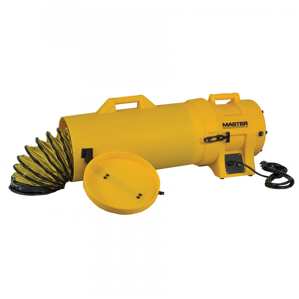 8&#34; Master Blower w/ Attachable Duct Canister and 25&#39; Duct<span class=' ItemWarning' style='display:block;'>Item is usually in stock, but we&#39;ll be in touch if there&#39;s a problem<br /></span>