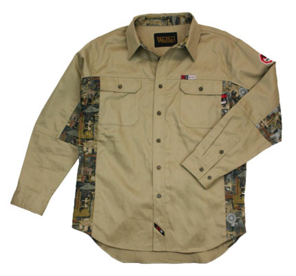 Oilfield Camoâ„¢ Work Shirt<span class=' ItemWarning' style='display:block;'>Item is usually in stock, but we&#39;ll be in touch if there&#39;s a problem<br /></span>