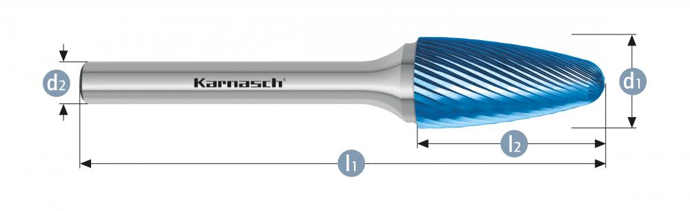 Tungsten carbide burr - BLUE-TEC<span class=' ItemWarning' style='display:block;'>Item is usually in stock, but we&#39;ll be in touch if there&#39;s a problem<br /></span>