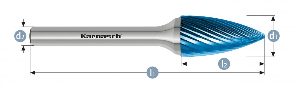 Tungsten carbide burr - BLUE-TEC<span class=' ItemWarning' style='display:block;'>Item is usually in stock, but we&#39;ll be in touch if there&#39;s a problem<br /></span>