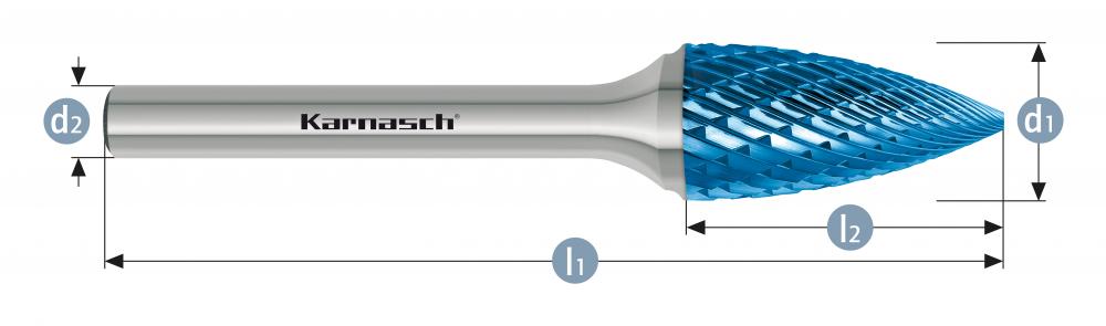Tungsten carbide burr - BLUE-TEC<span class=' ItemWarning' style='display:block;'>Item is usually in stock, but we&#39;ll be in touch if there&#39;s a problem<br /></span>