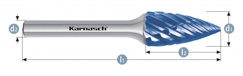 Tungsten carbide burr - BLUE-TEC<span class=' ItemWarning' style='display:block;'>Item is usually in stock, but we&#39;ll be in touch if there&#39;s a problem<br /></span>