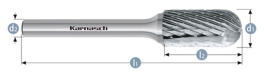Tungsten carbide burr - Uncoated<span class=' ItemWarning' style='display:block;'>Item is usually in stock, but we&#39;ll be in touch if there&#39;s a problem<br /></span>