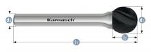 Karnasch 115035.020 - Tungsten carbide burr - BLACK-TEC