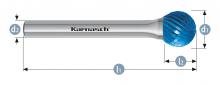 Karnasch 115037.095 - Tungsten carbide burr - BLUE-TEC