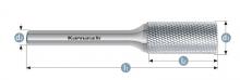 Karnasch 114080.010 - Tungsten carbide burr - Uncoated