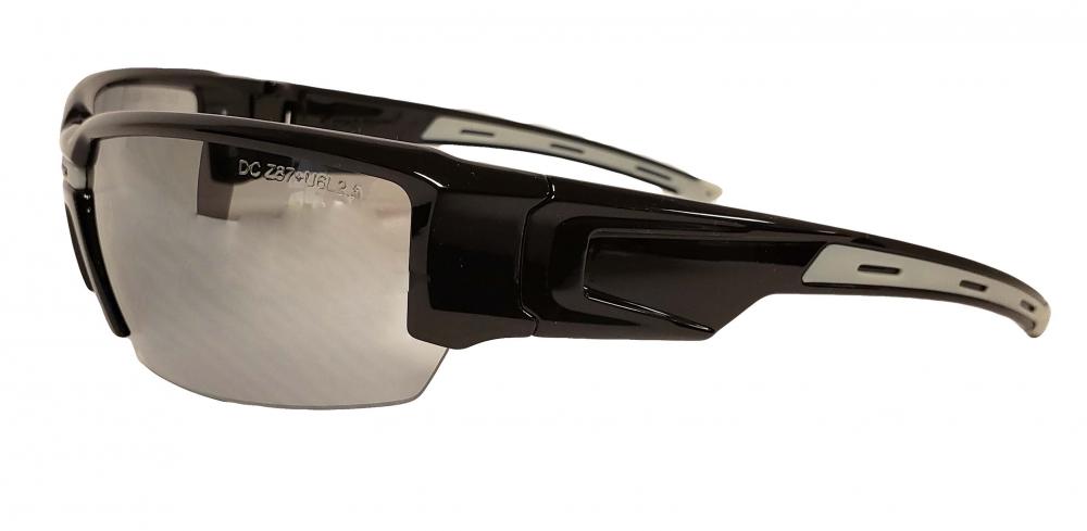 Hartley Black frame smoke mirrored lens,CSA<span class=' ItemWarning' style='display:block;'>Item is usually in stock, but we&#39;ll be in touch if there&#39;s a problem<br /></span>