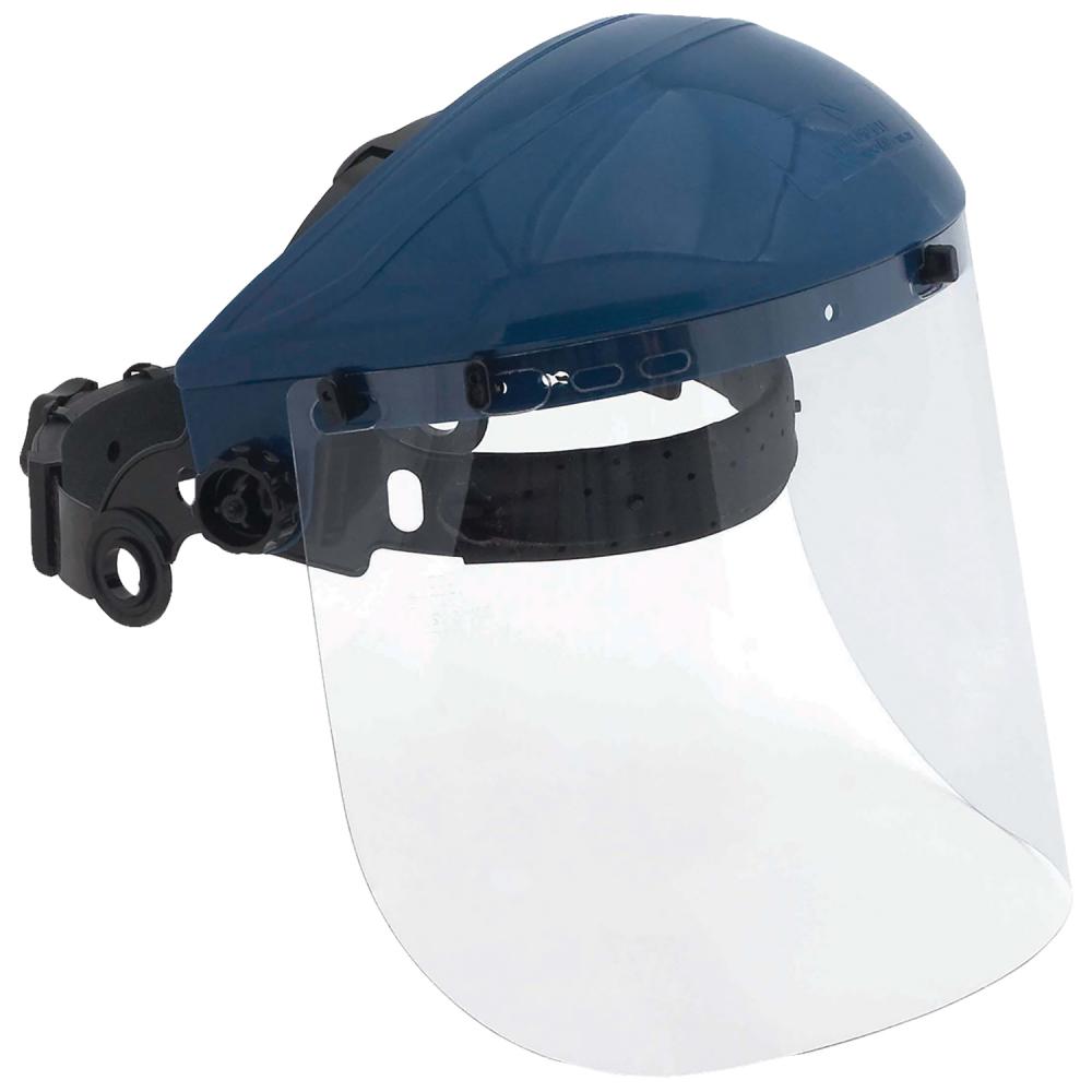 ValuGard Faceshield with swivelling ratchet suspension, CSA<span class=' ItemWarning' style='display:block;'>Item is usually in stock, but we&#39;ll be in touch if there&#39;s a problem<br /></span>
