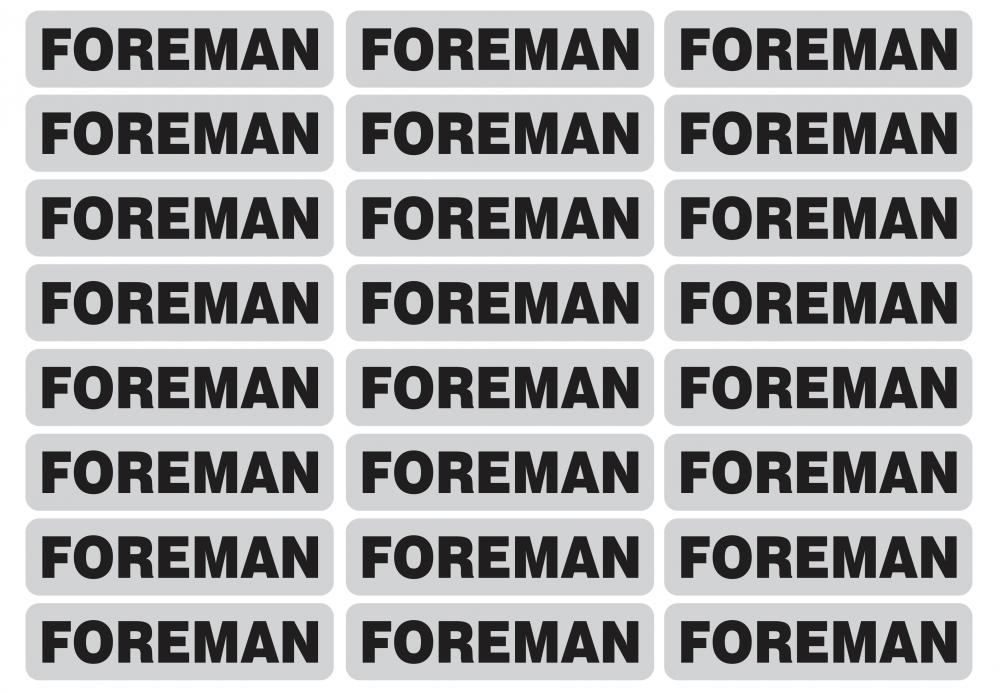 FOREMAN Reflective strip<span class=' ItemWarning' style='display:block;'>Item is usually in stock, but we&#39;ll be in touch if there&#39;s a problem<br /></span>