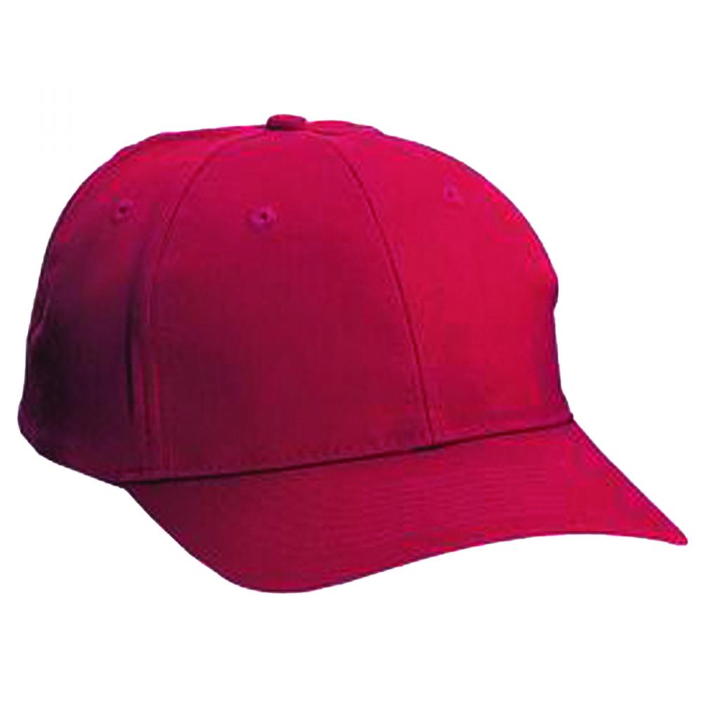 Baseball cap red. (Priced per each sold by the dozen only)<span class=' ItemWarning' style='display:block;'>Item is usually in stock, but we&#39;ll be in touch if there&#39;s a problem<br /></span>